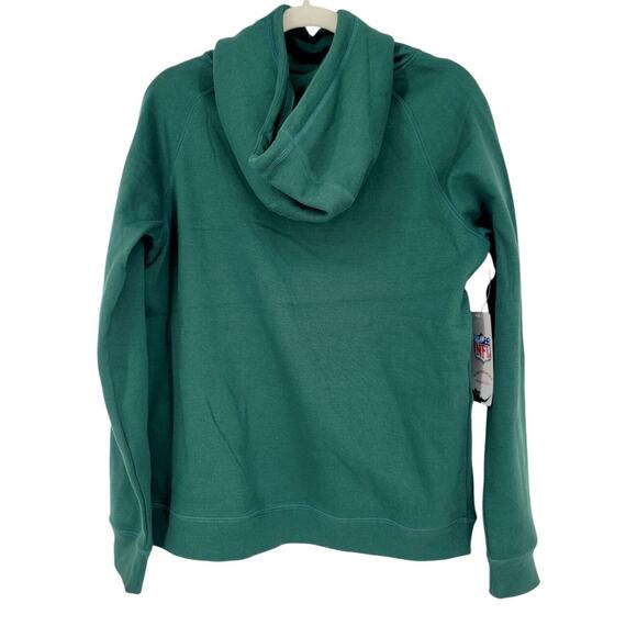 Mitchell & Ness Green Bay Packers NFL Womens Medium Funnel Neck‎ 2.0 Hoodie NWT - Picture 2 of 7